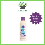 AUSSIE Miracle Moist Hair Shampoo 300ml - For Dry, Brittle Hair