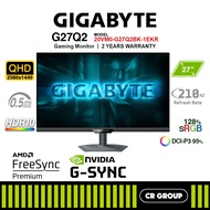 GIGABYTE G27Q2 27-inch QHD 210Hz(OC) SS IPS Gaming Monitor (2Yrs GIGABYTE Warranty)