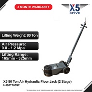 X5 80 TON 2 STAGE Heavy Duty Hybrid Lift Pneumatic Air Hydraulic Floor Jack Garage Automotive Repair car jek kereta 千斤顶