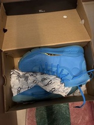 Under Armour Curry 4 Retro Blue Basketball Shoes
