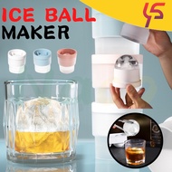 Ice Ball Maker Mold Tray Ice Cube Tray Whiskey Ice Ball Maker Ice Mold Tray Self-Made Round Ice Ball
