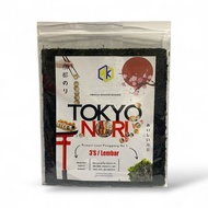 TOKYO SUSHI NORI 3 SHEETS.SUSHI NORI TOKYO 3 SHEET DRIED SEAWEED HALAL SUITABLE FOR SUSHI