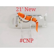 21' NEW COLOUR Zerek Live Shrimp 89mm