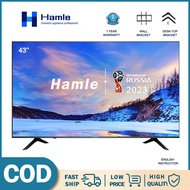 COD 43 Inch SMART TV Android Tv For Flat Screen Led Television HD TV Family TV HDMI Cable Full HD