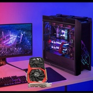 nearbeauty Luqeeg Gaming Graphics Card Dual Fan 7680x4320 Resolution 6G GDDR6 192 Bit for PC