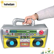 HSHELPH Inflatable Radio Recorder  80's 90's Party Decorations Musical Carnival Party Retro Dress Ac