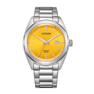 [𝐏𝐎𝐖𝐄𝐑𝐌𝐀𝐓𝐈𝐂] CITIZEN BI5110-54Z Analog Yellow Dial Stainless Steel Men's Watch