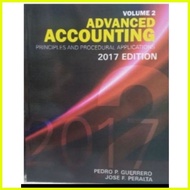 ♞ADVANCED ACCOUNTING vol.2 2017 ed. by Guerrero