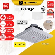 IQ KDK  Ceiling Exhaust Fan 25cm/10 ” Inch  20cm/8" Inch 15cm/6" Inch  | Kdk Exhaust Fan Ceiling Mou