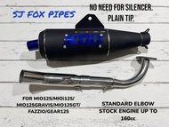 KOU POWER PIPE FOR MIOi125/GRAVIS/GEAR/MIO125GT/FAZZIO