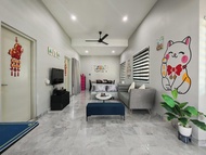 บ้านเดี่ยว 3 ห้องนอน 2 ห้องน้ำส่วนตัว ขนาด  ตร.ม. – อีโปห์ (Ipoh Home Cute3DStyle | 3BR | 7-9 Pax | 
