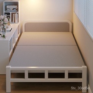 Home Bed Adult Plank Bed Folding Bed Simple Folding Bed Single Person Portable Iron Bed Hard Board Office Single Bed