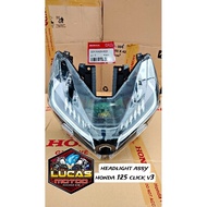 headlight assembly for click 125i version 3 original honda stanley lens