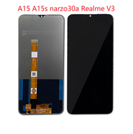 หน้าจอ OPPO A15 A15s narzo30a Realme V3 จอพร้อมทัชสกรีน จอ+ทัช lcd display for A16 A16k C25 อะไหล่มือถือ หน้าจอRealme C25s  Touch A56 narzo50a A55 5G