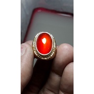 MERAH Red cempaka red Agate Ring