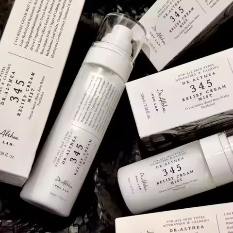 Original Dr.Althea 345 Relief Cream Mist 147 Antioxidant Whitening Cream Moisturizing Intensive Repa