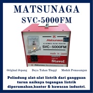 STAVOL MATSUNAGA JAPAN SVC-5000FM - STABILIZER LISTRIK 5000WATT - OKOKESHOP