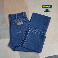 [W16] กางเกงยีนส์Wrangler®เอววัดจริง32" ยาวเต็ม44" ผ้าไม่ยืด แบรนด์แท้ 💯 % แรงเลอร์MWZ™กางเกงยีนส์ เสื้อผ้าผู้ชาย