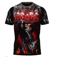 AC DC Band Tshirt / Baju Microfiber Jersi / Jersey Sublimation / Tshirt Jersey