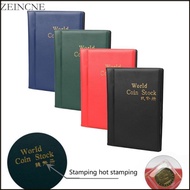 Zein 10 Page 120 Pockets Coin Album Books World Coin Stock Album Book for Case Coin Holders Coin Col