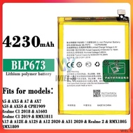 OPPO Battery A3S A5S A7 A12 replacement（BLP673）