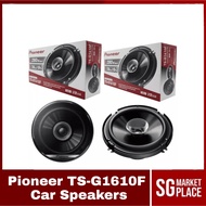 Pioneer TS-G1610F Car Speakers. 16cm Dual Cone Speakers. Comes in 1 Pair.