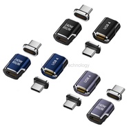 LIKAIYUE 1PCS USB4 Thunderbolt4/3 Magnetic USB C To Type C Adapter 240W 80Gbps Fast Charging Magnet 