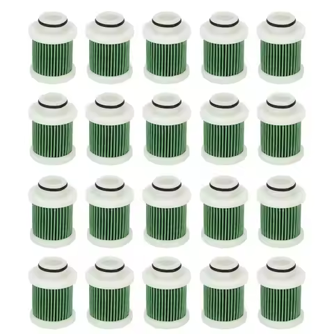 20Pcs 6D8-WS24A-00 4-Stroke Fuel Filter for Yamaha 40-115Hp F40A F50 T50 F60 T60 Engine Marine Outbo
