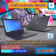 Dell Latitude E3490 Corei5-8250u 1.80 GHz ram 8 GB SSD M.2 128 GB+HDD 500 GB แบตเตอรี่ใหม่ สินค้ามือ