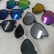 LZ Cermin Mata Hitam Sunglass Big Frame Square Unisex TikTok Ladies Men Spek Mata Perempuan Lelaki Petak Besar Viral CMF