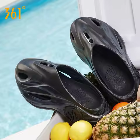 361 Degrees AG Whale 2.0 Men and Women‘s Slippers Soft Elastic Bacteriostatic Comfort Anti-slip Thic