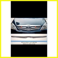 ◇ ♠ ✗ MESIN Hood MOLDING HOOD MOLDING LIST GRILL HOOD Top INNOVA 2007 2008 2009 2010 2011