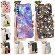 Casing Huawei Nova 7 5G Cover Fashion Cartoon Cute Funny Painted Silicone Phone Case JEF-TN00 JEF-AN