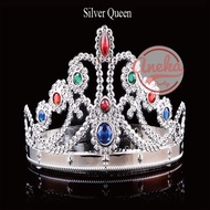 RATU Silver queen birthday crown queen crown/ queen crown/ king queen crown/ silver crown/ 1