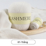 QJH 50g + 20g Sợi Cashmere Cao Cấp Sợi Len Dọn Dẹp Để Đan Tích Hợp Tay Lý Tưởng Cho Áo Len Cardigan