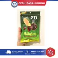 7D Dried Mangoes with Dark Chocolate 80g – Premium Chocolate-Coated Mango Snack,