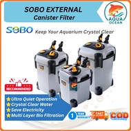 SOBO External Canister Filter Aquarium | Aquarium Air Filter | For Freshwater & Saltwater | SF-650F 