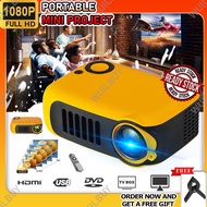 A2000 Mini Android Projector 1080P Full HD 4K Supported | WiFi Bluetooth Smart Portable Movie Projec