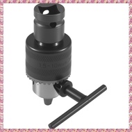 [W Y D H] 1.5-10mm 1/16 Inch - 3/8 Inch Capacity Key Drill Chuck Wrench Converter 1/2 Inch Socket Sq