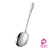 Stainless Steel Public Spoon (Broader and Wider) - Sharing Dinner Buffet Long Handle Dish Ladle