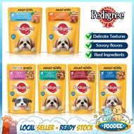 POODEE 130g PEDIGREE Dog Wet Food Pouch Snack Puppy Adult Chicken Beef Grilled Liver Protein Vitamin