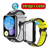 huawei watch fit 2 strap Silicone strap Sports wristband huawei watch fit 2 band huawei watch fit 2 case protective case screen protector