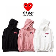 川久保玲 play 孭心刺繡款 情侶衛衣