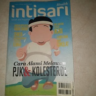 majalah intisari health : Cara Alami Melawan Pjk & Kolesterol - buku bekas original