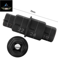 17 19 22 24mm Motorcycle front wheel axle removal sleeve hub axle hexagonal auxiliary tool