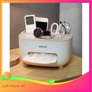 ECOCO Tissue Box, Multi-Purpose Storage Box