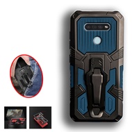 LG Q51 K51 Q510 Reflect LM-Q510N Heavy Duty Military Grade Buckle Hard Protection Shock Proof Grip D