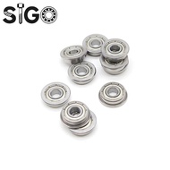 10PCS F695ZZ Flange Ball Bearing ABEC-7  5x13x4 Mm 3D Printers Parts Deep Groove Pulley Wheel Bearin