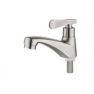 Vòi rửa mặt lavabo KG11 tay gạt dùng cho nước lạnh loại đẹp cao cấp inox sus304 - Hàng chính hãng