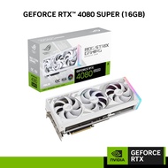 NVIDIA® Graphic Card ASUS ROG Strix GeForce RTX™ 4080 SUPER 16GB GDDR6X White OC Edition